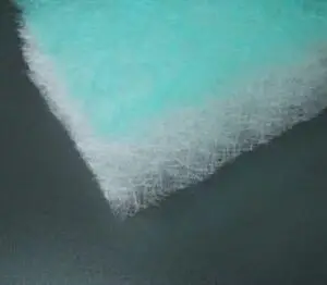 Fibreglass paint stop filter