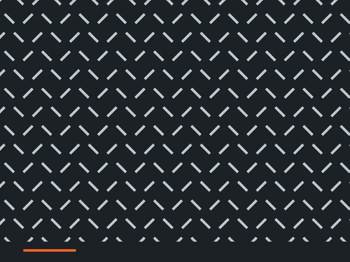 Illustration of aluminium checker plate tread pattern