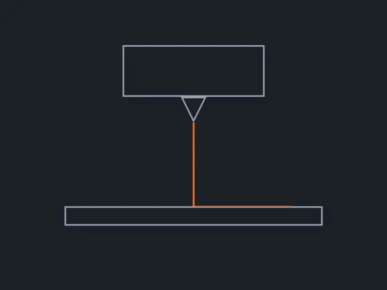 Illustration of a laser cutting head