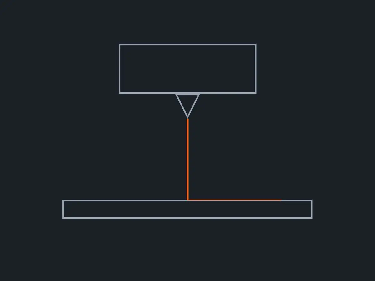 Illustration of a laser cutting head